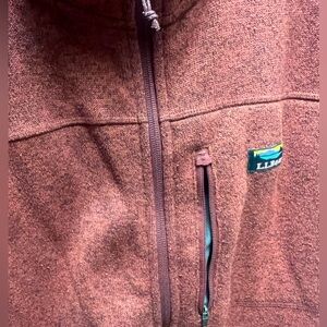 LL BEAN Sweater Fleece Vest